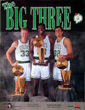 Boston Celtics Big Three Poster