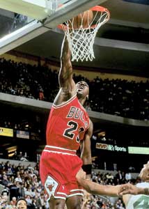 Chicago Bulls Muchael Jordan photograph