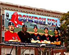 Red Sox Cowboy up Billboard