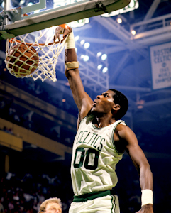 Boston Celtics Robert Parish Dunk