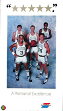 Boston Celtics, Larry Bird, Kevin McHale, Robert Parish, Danny Ainge, Dennis Johnson